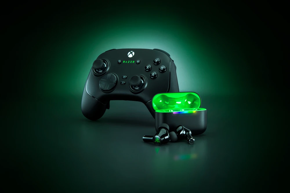 Ausinės Razer Hammerhead V3 X HyperSpeed skirta XBOX, belaidės, ANC – juodas