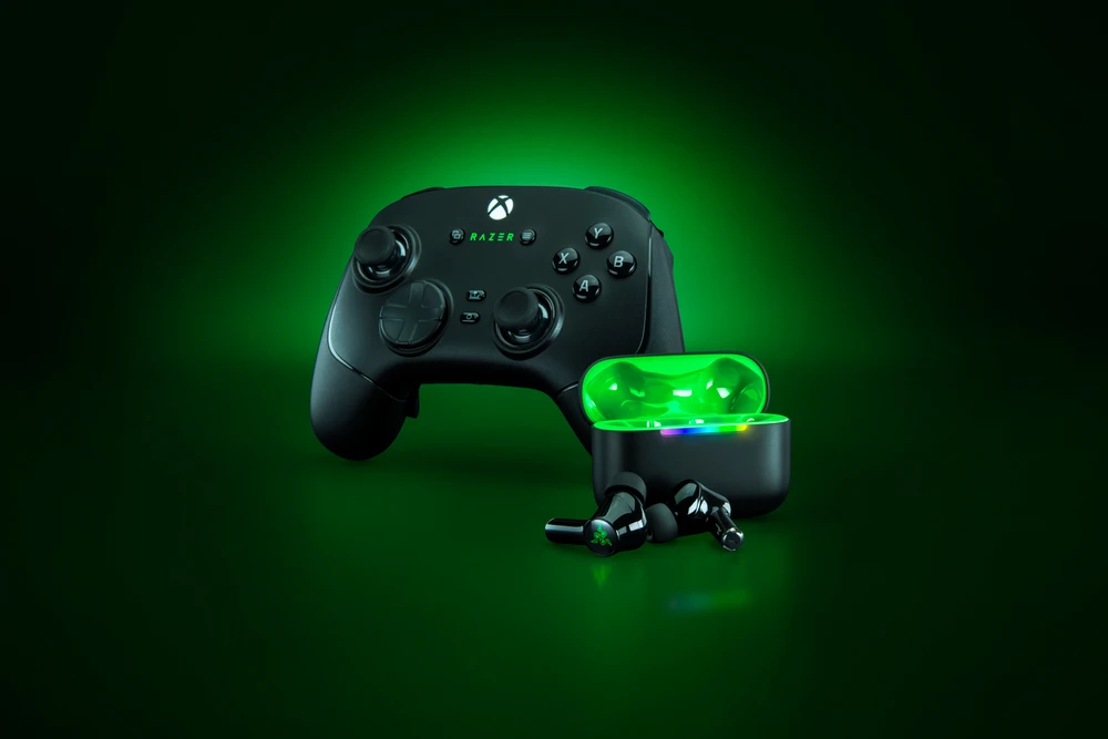 Ausinės Razer Hammerhead V3 X HyperSpeed skirta XBOX, belaidės, ANC – juodas
