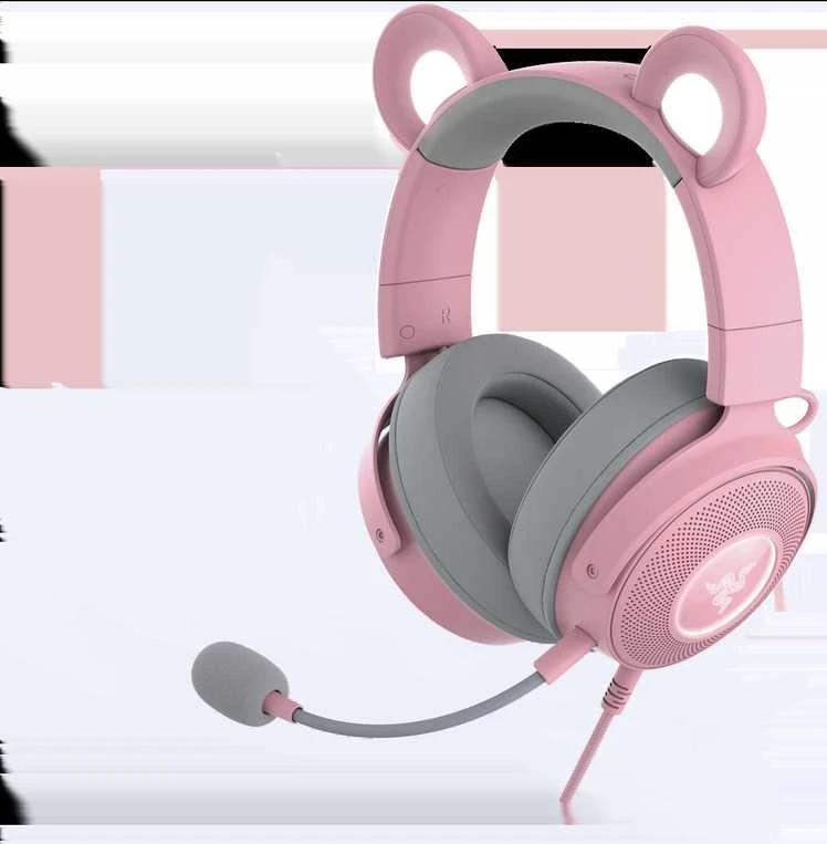 Razer | su laidu | Over-Ear | Ausinės Žaidimams | Kraken V2 Pro, Kitty Edition