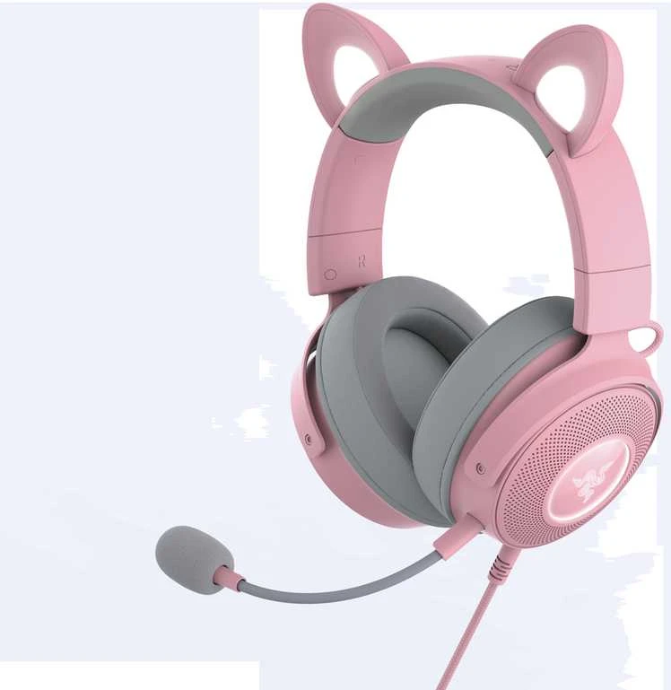 Razer | su laidu | Over-Ear | Ausinės Žaidimams | Kraken V2 Pro, Kitty Edition