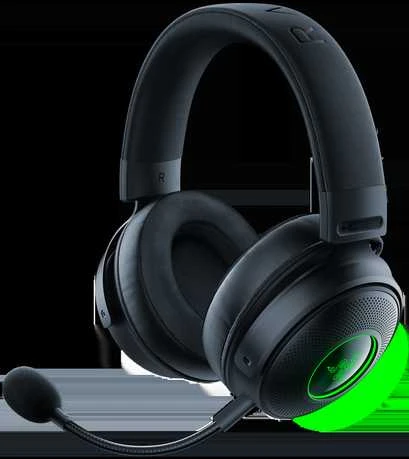 Belaidės Žaidimų ausinės Razer Kraken V3 Pro, Juodos
