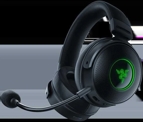 Belaidės Žaidimų ausinės Razer Kraken V3 Pro, Juodos