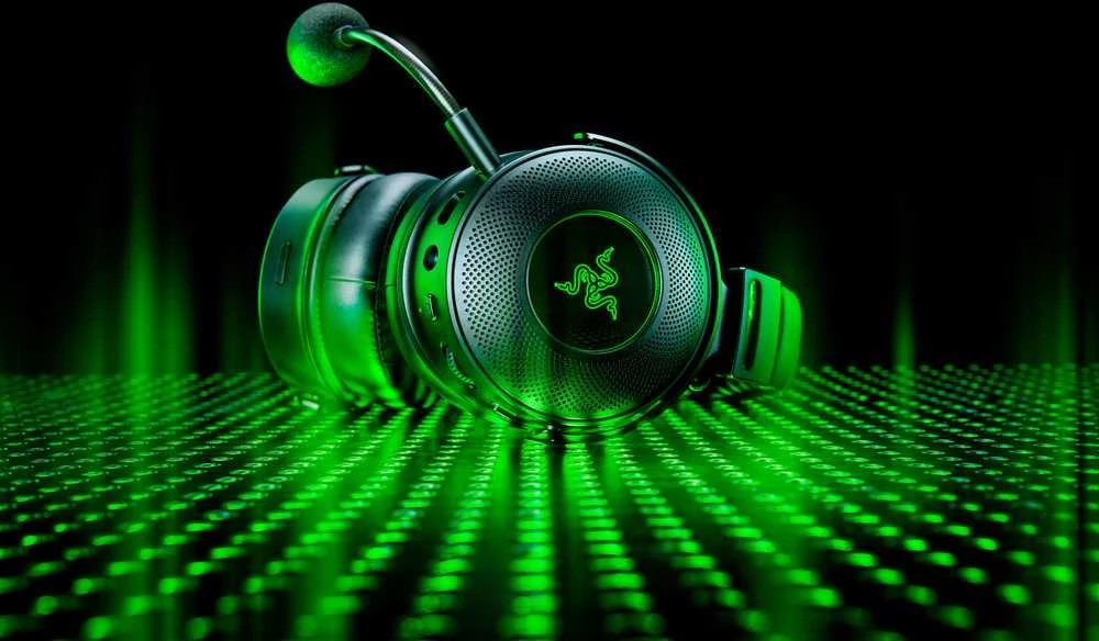 Belaidės Žaidimų ausinės Razer Kraken V3 Pro, Juodos