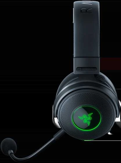 Belaidės Žaidimų ausinės Razer Kraken V3 Pro, Juodos