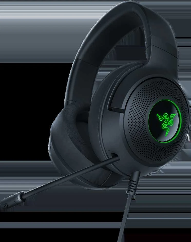 Razer Kraken V3 X žaidimų ausinės su laidu, USB Type-A Juodos