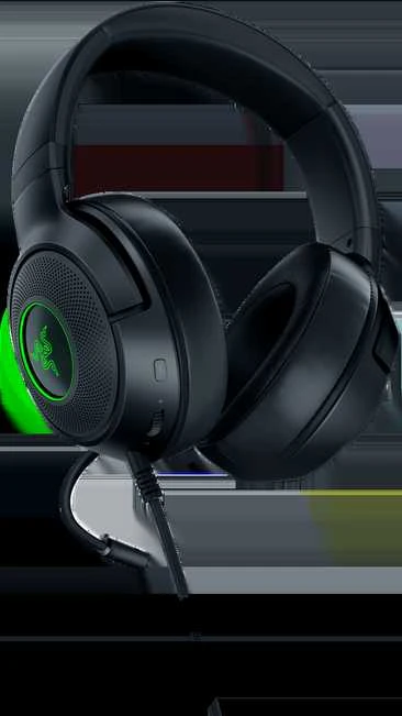 Razer Kraken V3 X žaidimų ausinės su laidu, USB Type-A Juodos