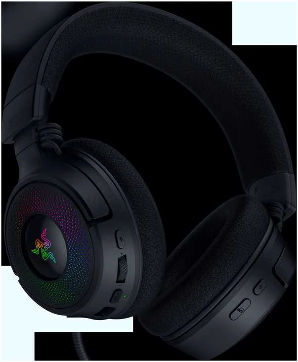 Razer Ausinės Žaidimams | Kraken V4 | Belaidės/su laidu | Over-Ear | Mikrofonas | Juodas