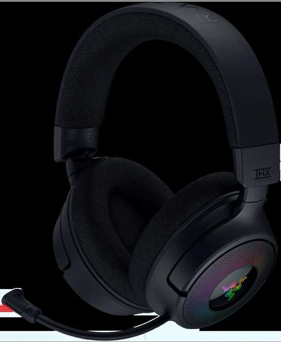 Razer Ausinės Žaidimams | Kraken V4 | Belaidės/su laidu | Over-Ear | Mikrofonas | Juodas