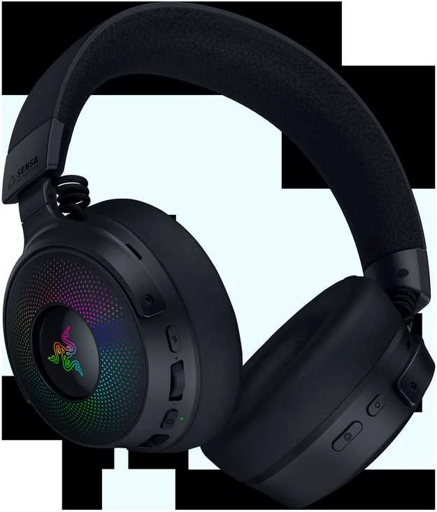 Razer Ausinės Žaidimams | Kraken V4 Pro | Bluetooth | Over-ear | Mikrofonas | Belaidės | Juodas