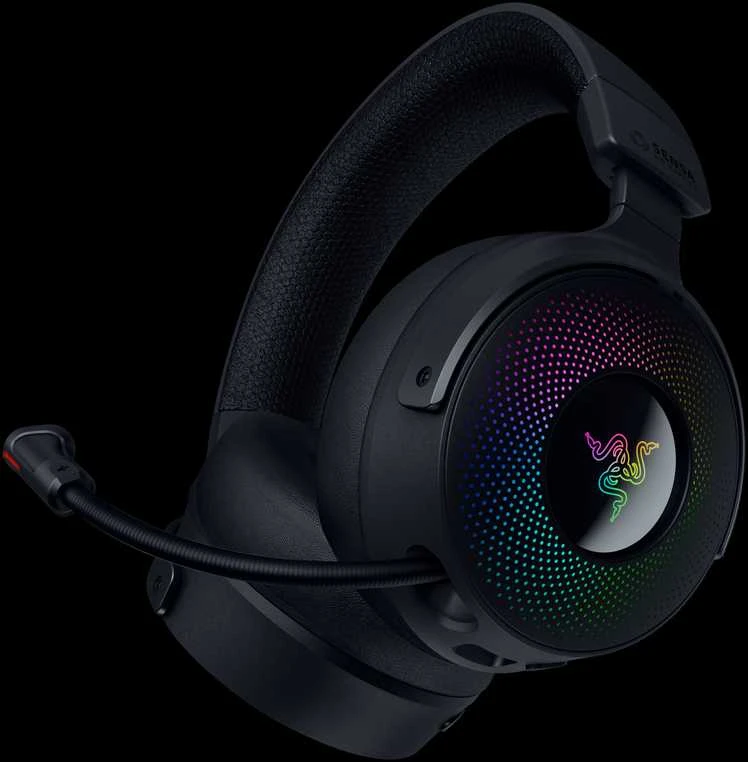 Razer Ausinės Žaidimams | Kraken V4 Pro | Bluetooth | Over-ear | Mikrofonas | Belaidės | Juodas