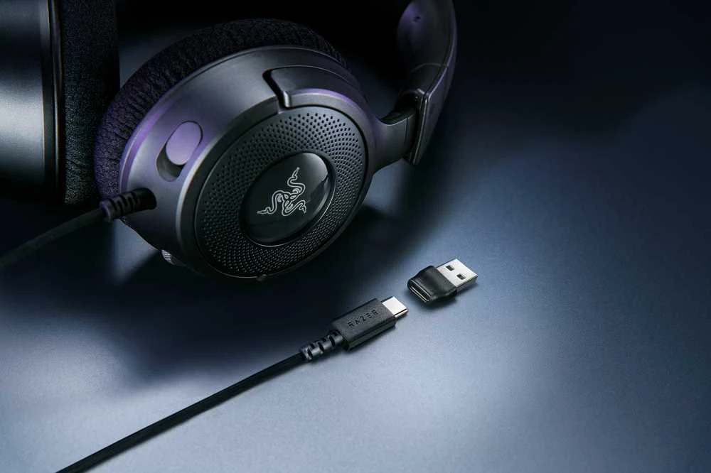 Razer Ausinės Žaidimams | Kraken V4 X | su laidu | Over-Ear | Mikrofonas | Juodas