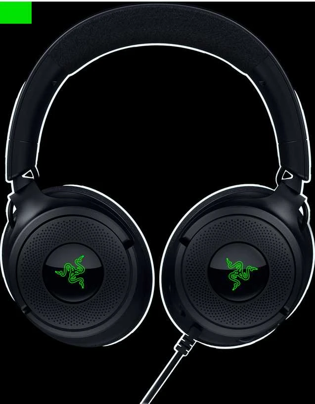 Razer Ausinės Žaidimams | Kraken V4 X | su laidu | Over-Ear | Mikrofonas | Juodas