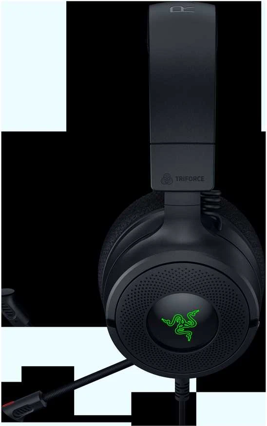 Razer Ausinės Žaidimams | Kraken V4 X | su laidu | Over-Ear | Mikrofonas | Juodas