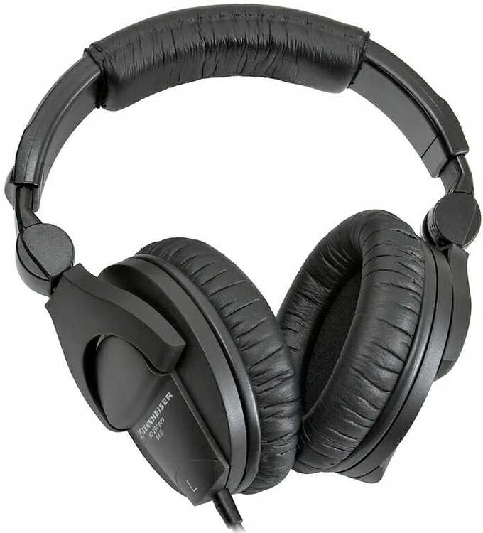 SENNHEISER HD 280 PRO, DYNAMIC HI-FI STEREO Ausinės, 64 ?, CLOSED, ADJUSTABLE HEADBAND, COILED KABELIS 3M, JACK 3.5MM, Juodas