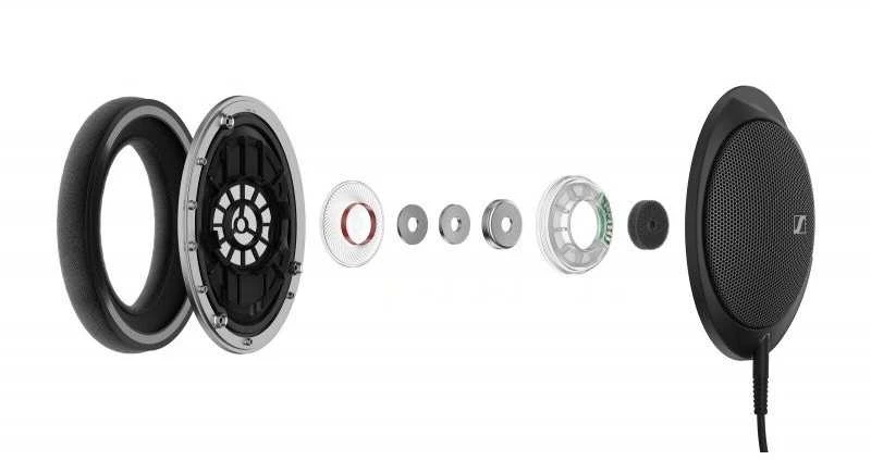 Sennheiser HD 550 techninė išklotinė