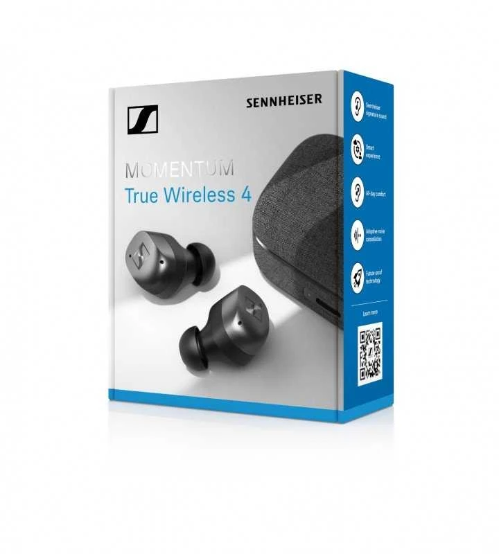 Sennheiser Momentum 4 TWS ausinės, Juodos