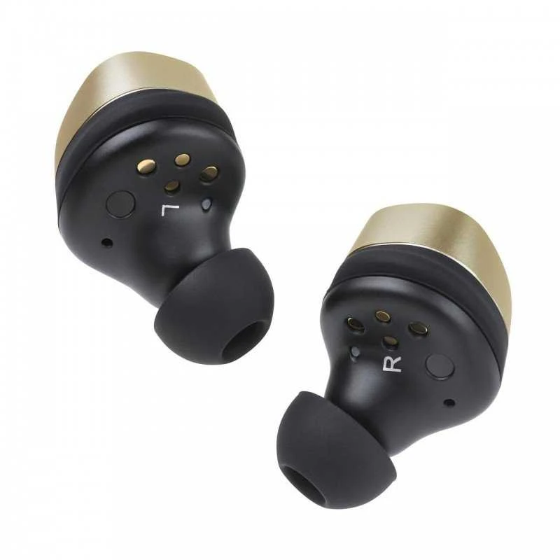 Sennheiser Momentum 4 ausinės su auksiniais akcentais
