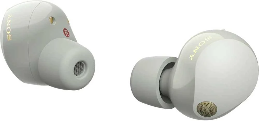 Sony WF-1000XM5 Earbuds Belaidės ausinės, ANC, belaidis įkrovimas, Sidabrinės spalvos