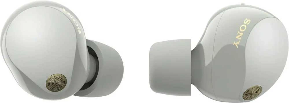 Sony WF-1000XM5 Earbuds Belaidės ausinės, ANC, belaidis įkrovimas, Sidabrinės spalvos