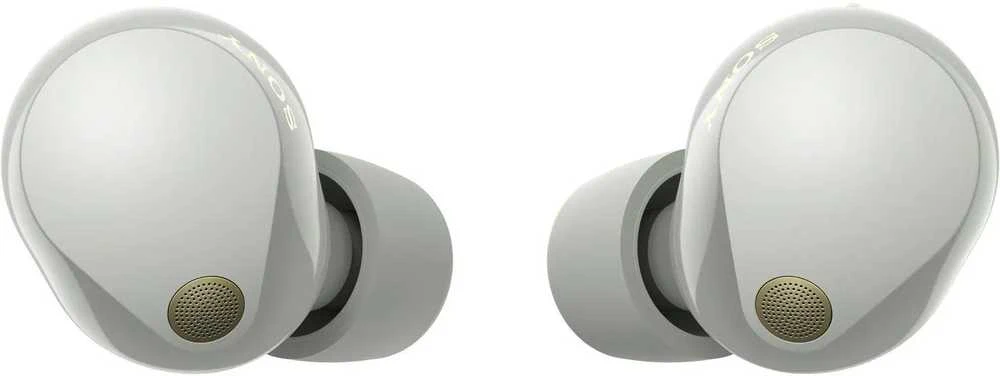 Sony WF-1000XM5 Earbuds Belaidės ausinės, ANC, belaidis įkrovimas, Sidabrinės spalvos