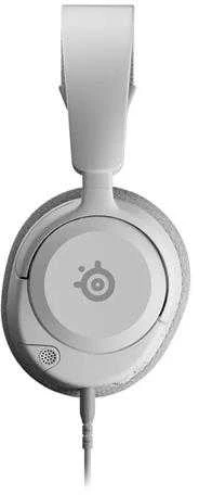 Ausinės žaidimams su mikrofonu SteelSeries Arctis Nova 1P Over-Ear, Baltos spalvos