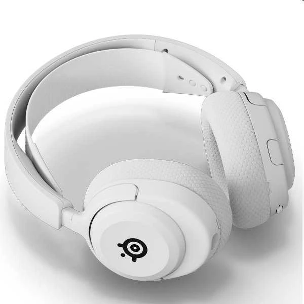 SteelSeries Ausinės Žaidimams | Arctis Nova 5P | Bluetooth | Over-ear | Mikrofonas | Noise canceling | Belaidės | Baltas