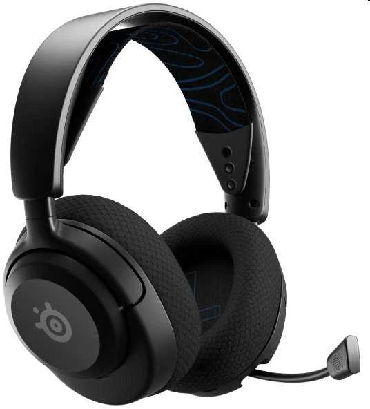 Belaidės žaidimų ausinės SteelSeries Arctis Nova 5P, Juodos spalvos