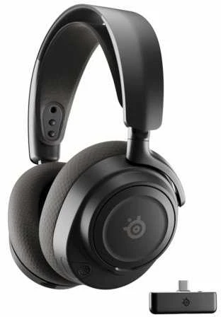 Ausinės STS Steelseries Arctis Nova 7 Belaidės Gen 2 Laisvų rankų įranga Bevielis Su lankeliu Žaidimams Bluetooth Juoda