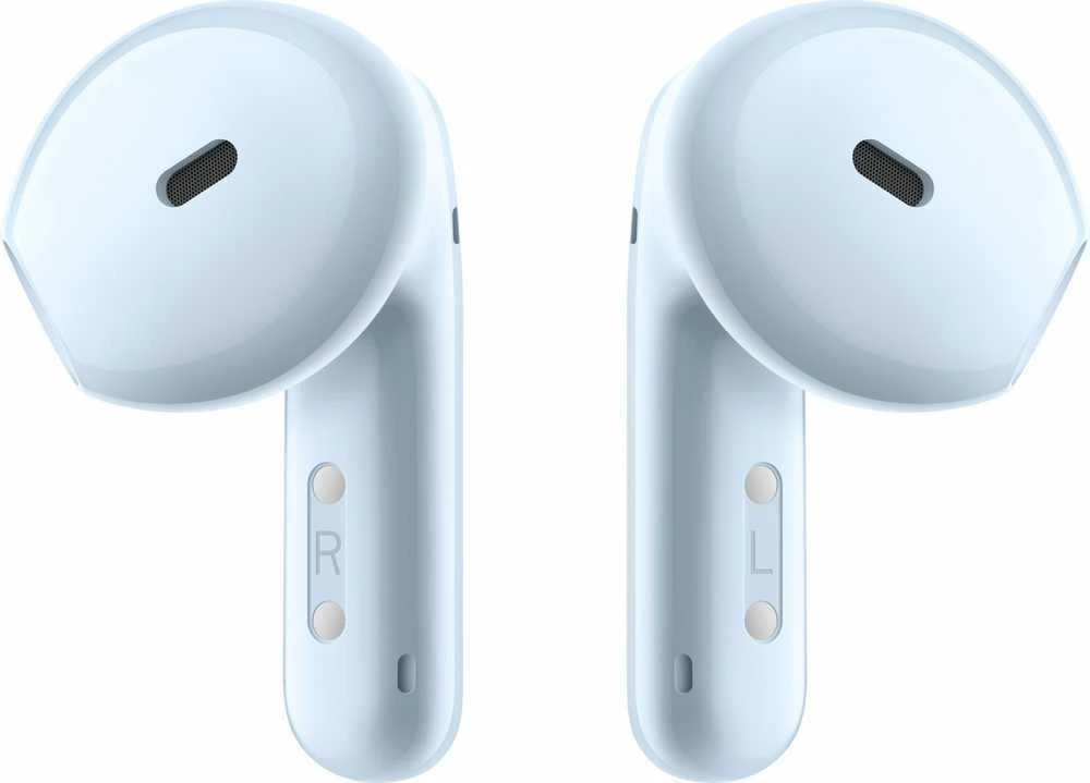 Xiaomi Redmi Buds 6 Active melsvos su įkrovimo kontaktais