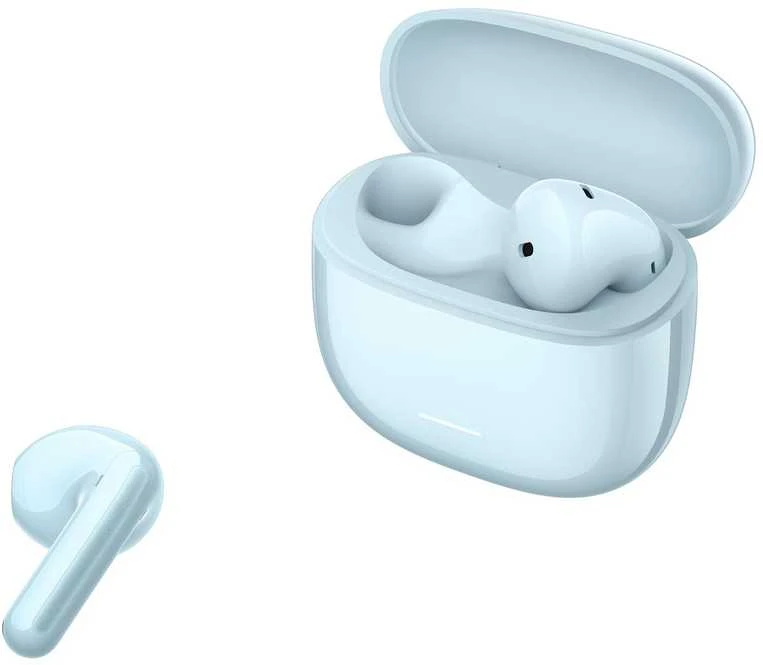 Redmi Buds 8 Active ausinės su atidarytu įkrovimo dėklu