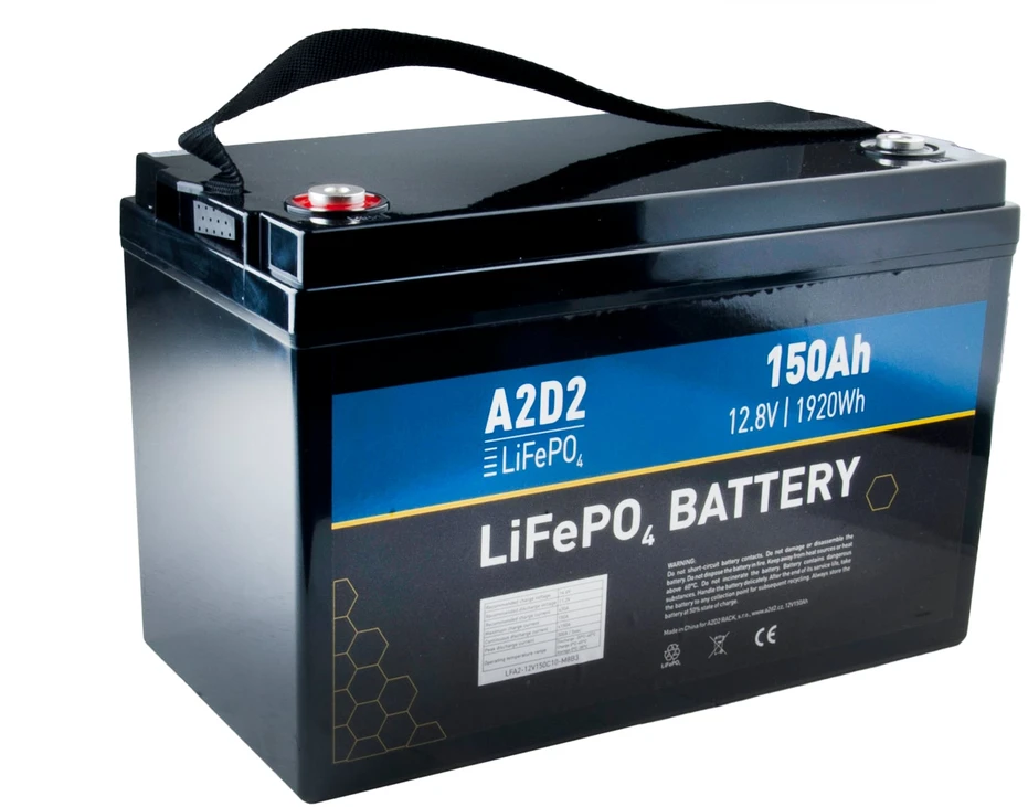 „Avacom“ LiFePO4 akumuliatorius 12,8 V 150 Ah M8