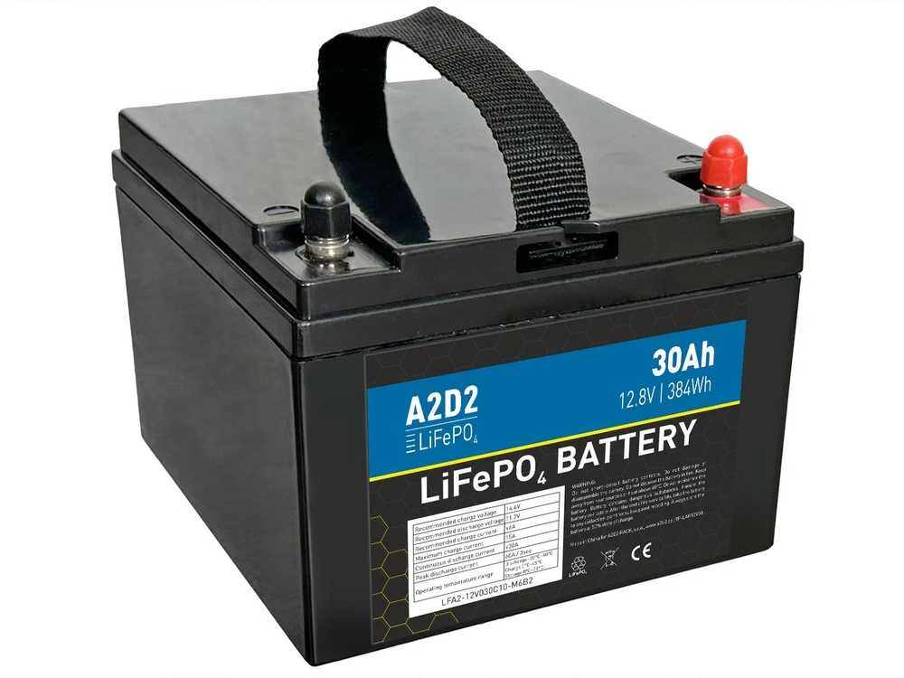 AVACOM A2D2 LIFEPO4 BATERIJA 12,8V 30AH M6