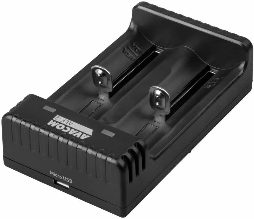 AVACOM ALF-2 – USB Li-Ion 18650 ir Ni-MH AA ir AAA baterijų įkroviklis