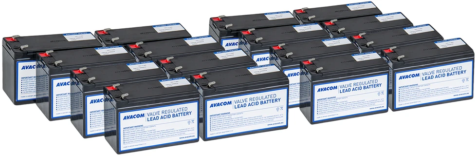 AVACOM AVA-RBP16-12090-KIT Náharadní baterie pro UPS AEG & Dell & FSP Fortron & VERTIV