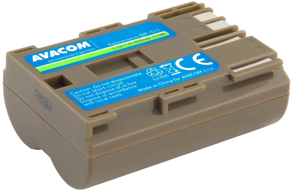 AVACOM pakaitinis akumuliatorius Canon BP-511&512