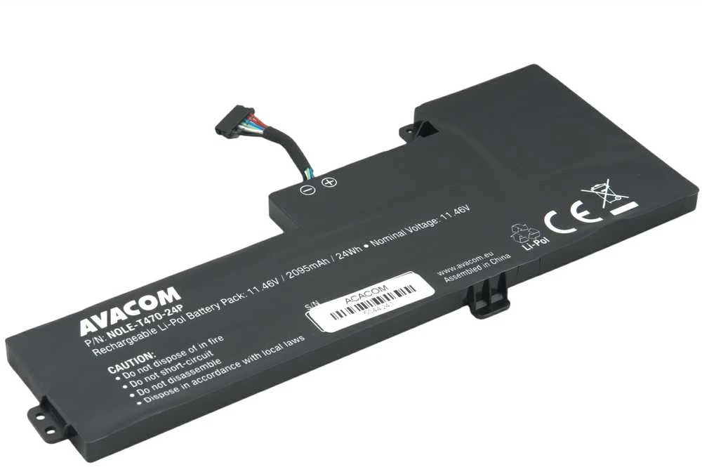 AVACOM LENOVO THINKPAD T470, T480 LI-POL 11,46V 2095MAH 24WH AKUMULIATORIUS