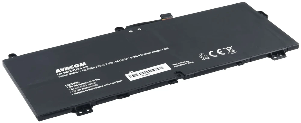 AVACOM LENOVO FLEX 5-13 LI-POL 7,68V 6642MAH 51WH