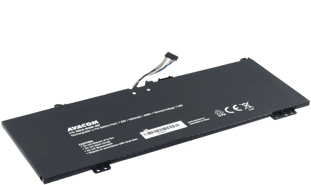 AVACOM LENOVO IDEAPAD 530S, FLEX 6-14 LI-POL 7,68V 5930MAH 46WH