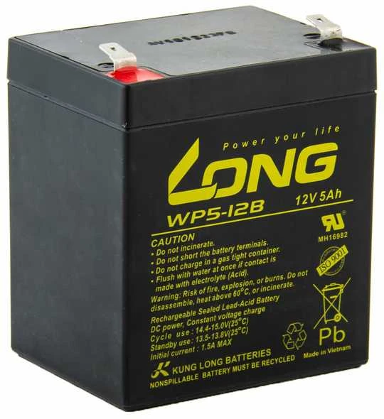 Avacom Long Ilgas 12V/5Ah akumuliatorius (PBLO-12V005-F2AH)