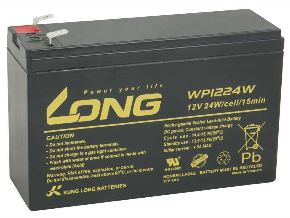 Avacom LONG 12V 6AH LEAD-ACID BATTERY HIGHRATE F2 (WP1224W)