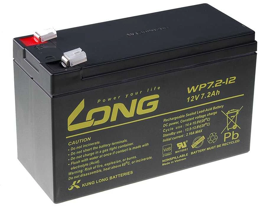 Avacom Long Akumuliatorius 12V / 7,2Ah (PBLO-12V007,2-F2A)
