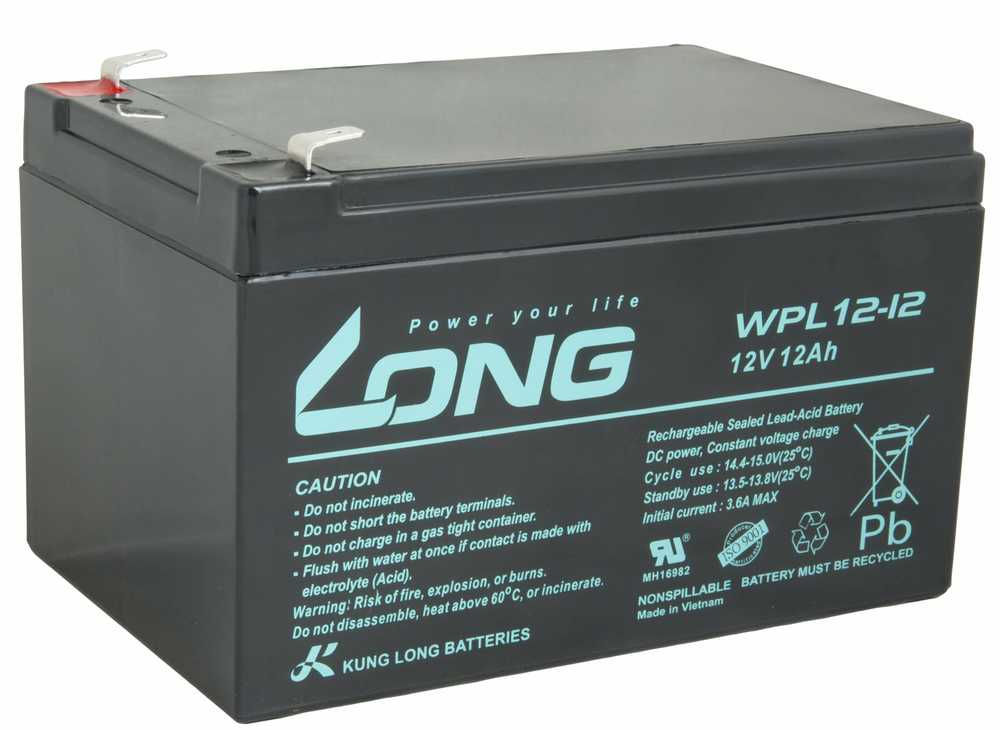 Avacom LONG BATERIE 12V 12AH F2 LONGLIFE 9 LET (WPL12-12)