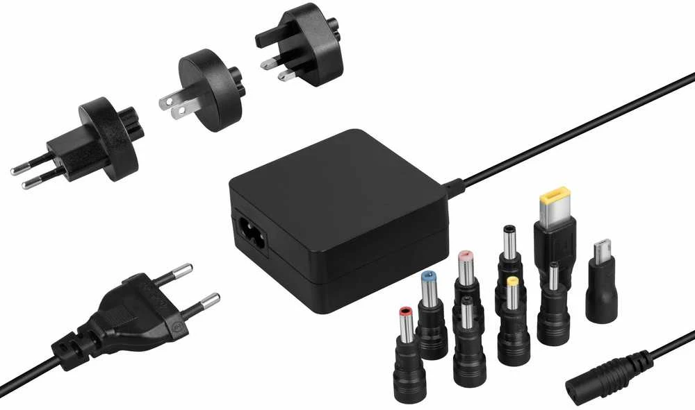 AVACOM QuickTip 45W įkroviklis su 9 antgaliais ir 3 kištukais