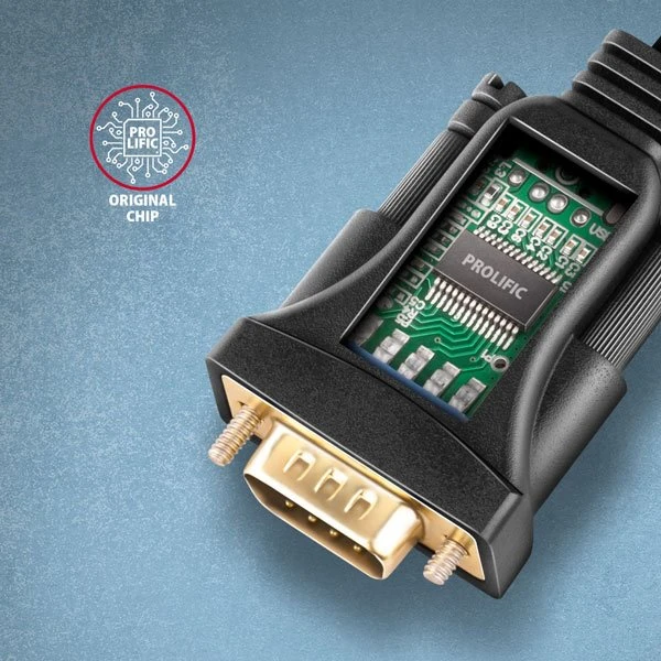 Axagon Active USB-A keitiklis, skirtas nuosekliesiems įrenginiams prijungti. Vaisingas lustas.