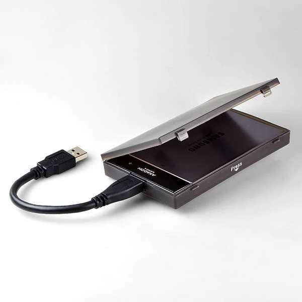 AXAGON ADSA-1S6 USB3.0 – SATA 6G UASP HDD išorinis adapteris, įsk. Byla