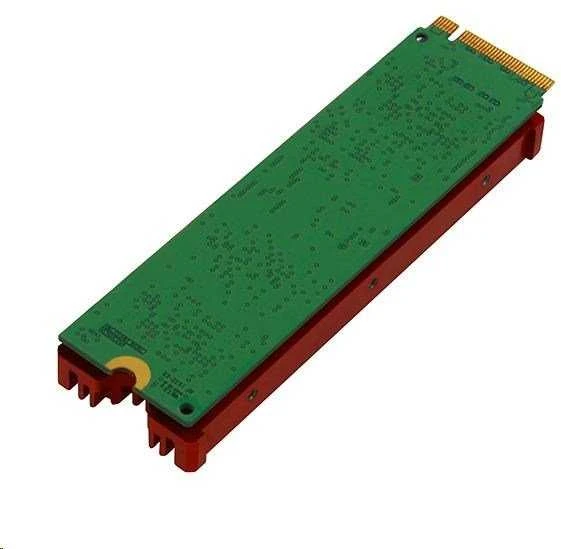 AXAGON CLR-M2 pasyvus - M.2 SSD, 80 mm SSD, ALU korpusas, silikoninės šiluminės pagalvėlės