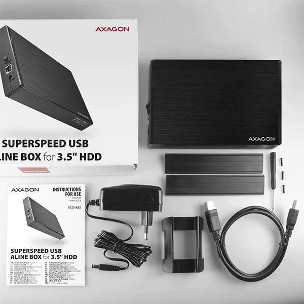 AXAGON EE35-XA3 USB3.0 - SATA 3.5'' išorinė ALINE dėžutė