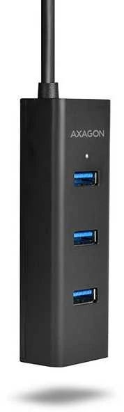 AXAGON HUE-S2BP 4x USB3.0 įkrovimo šakotuvas 1,2 m laidas, MicroUSB įkrovimas, įsk. kintamosios srovės adapteris