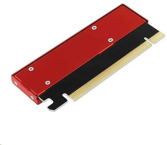 AXAGON PCEM2-S PCI-E 3.0 16x - M.2 SSD NVMe, iki 80mm SSD, žemo profilio, aušintuvas