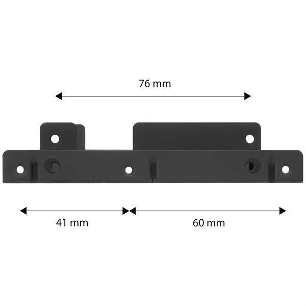 AXAGON Metalinis rėmas, skirtas dviem 2,5" diskams montuoti 3,5" padėtyje | RHD-225